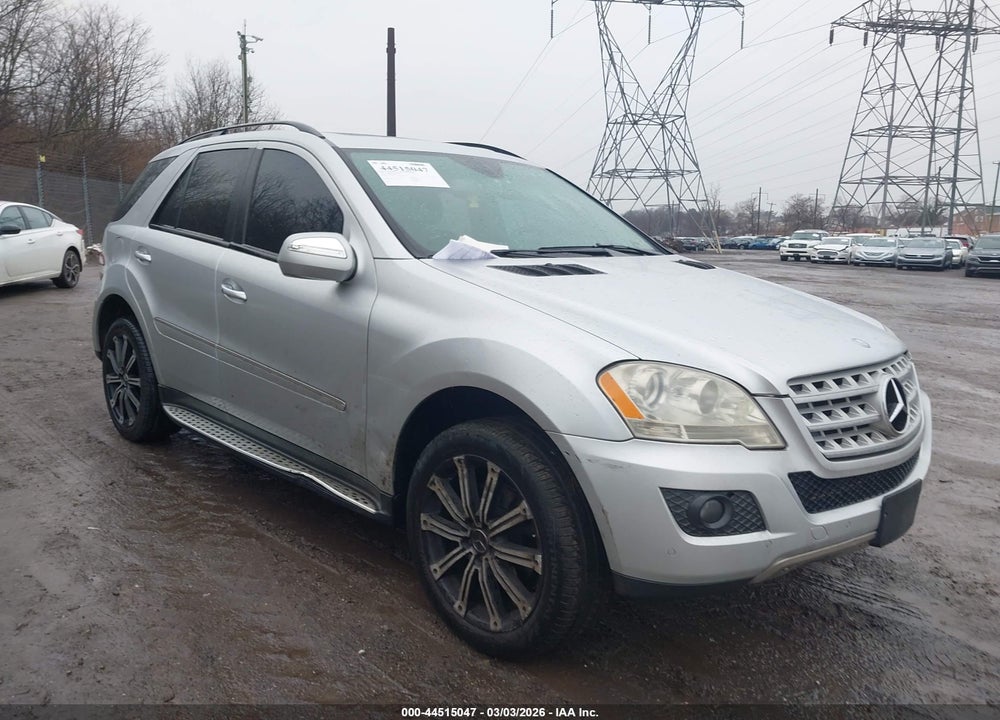 2009 MERCEDES-BENZ ML 350 4MATIC VIN: 4JGBB86EX9A501159