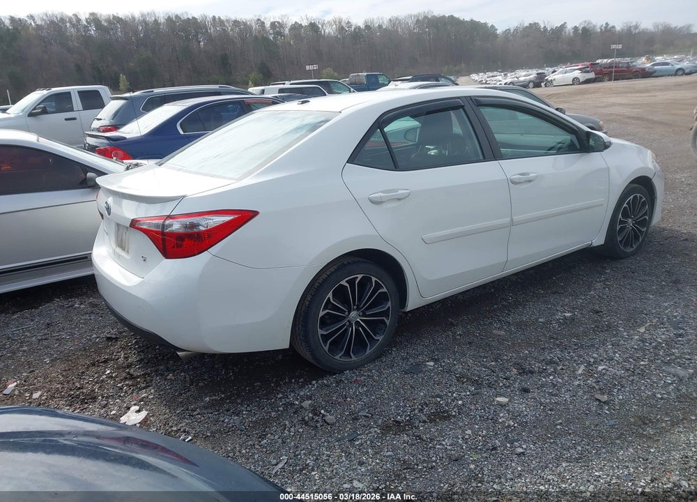 2016 TOYOTA COROLLA S PREMIUM VIN: 5YFBURHE8GP466003