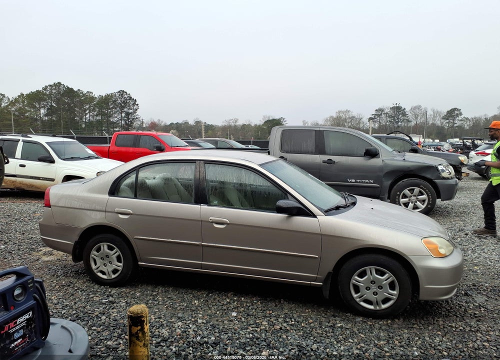 2002 HONDA CIVIC LX VIN: 1HGES16532L081443