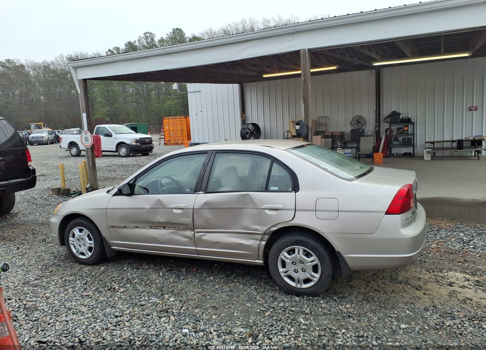 2002 HONDA CIVIC LX VIN: 1HGES16532L081443