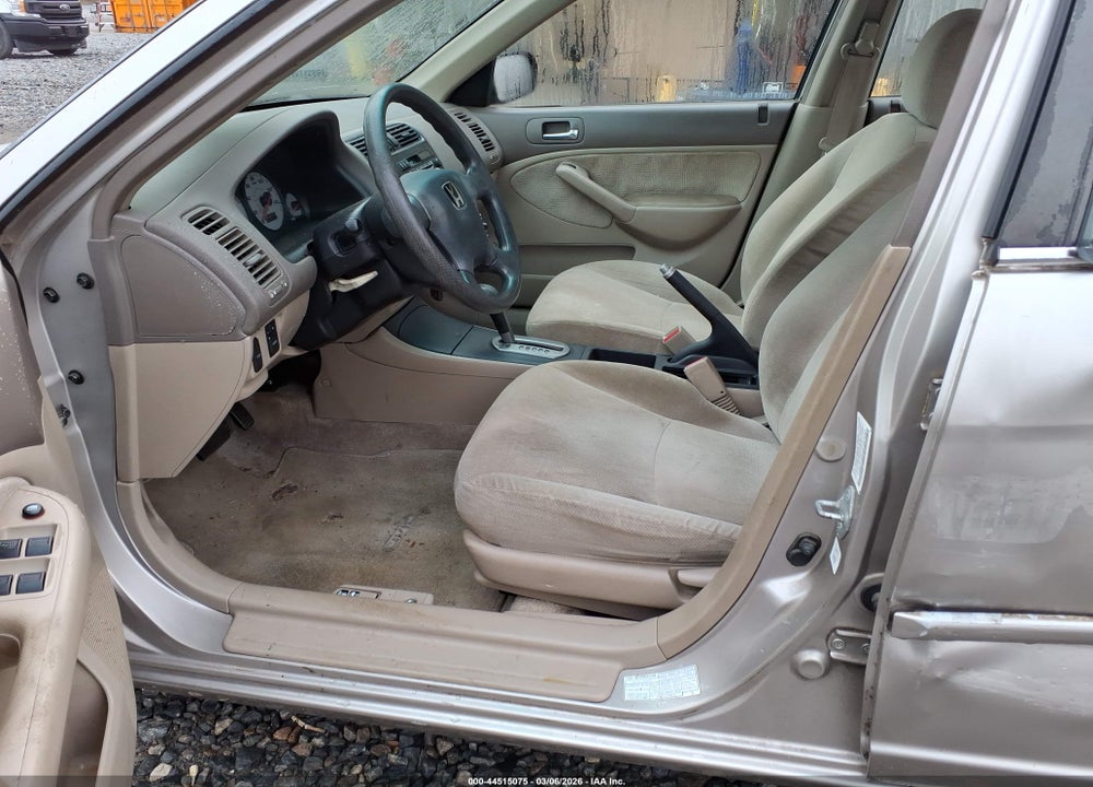 2002 HONDA CIVIC LX VIN: 1HGES16532L081443