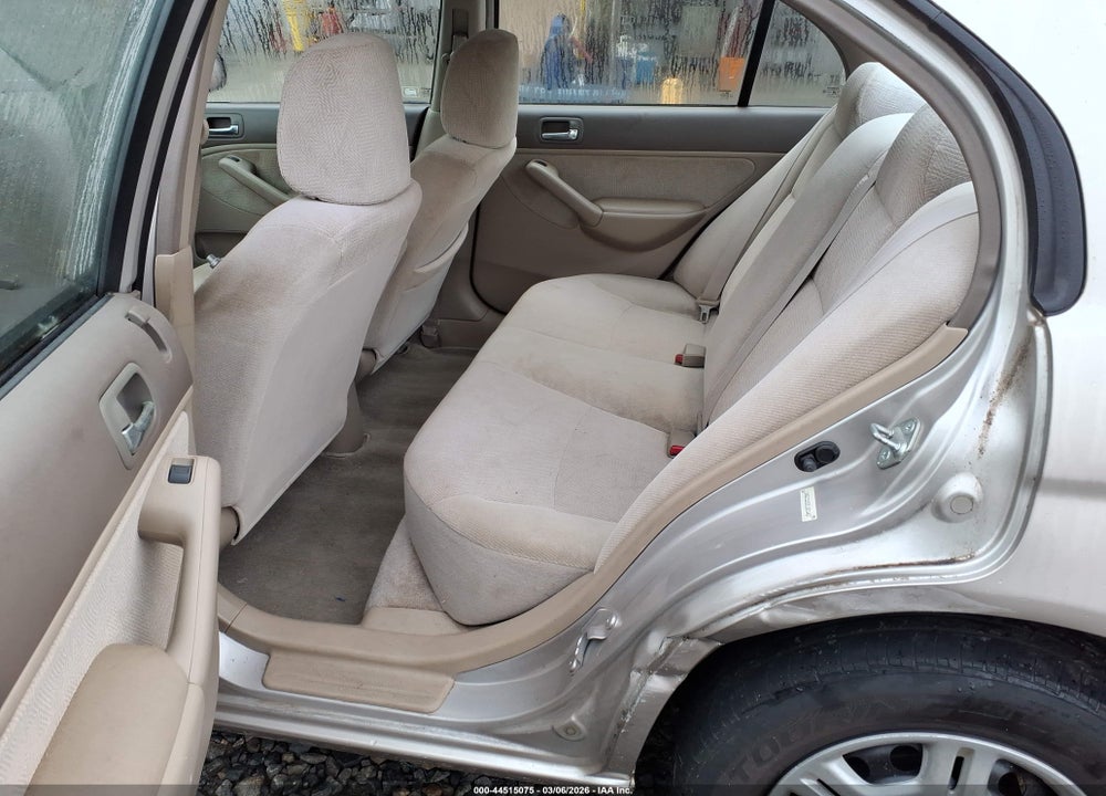2002 HONDA CIVIC LX VIN: 1HGES16532L081443