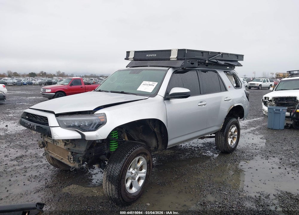 2016 TOYOTA 4RUNNER SR5 VIN: JTEBU5JR3G5300471