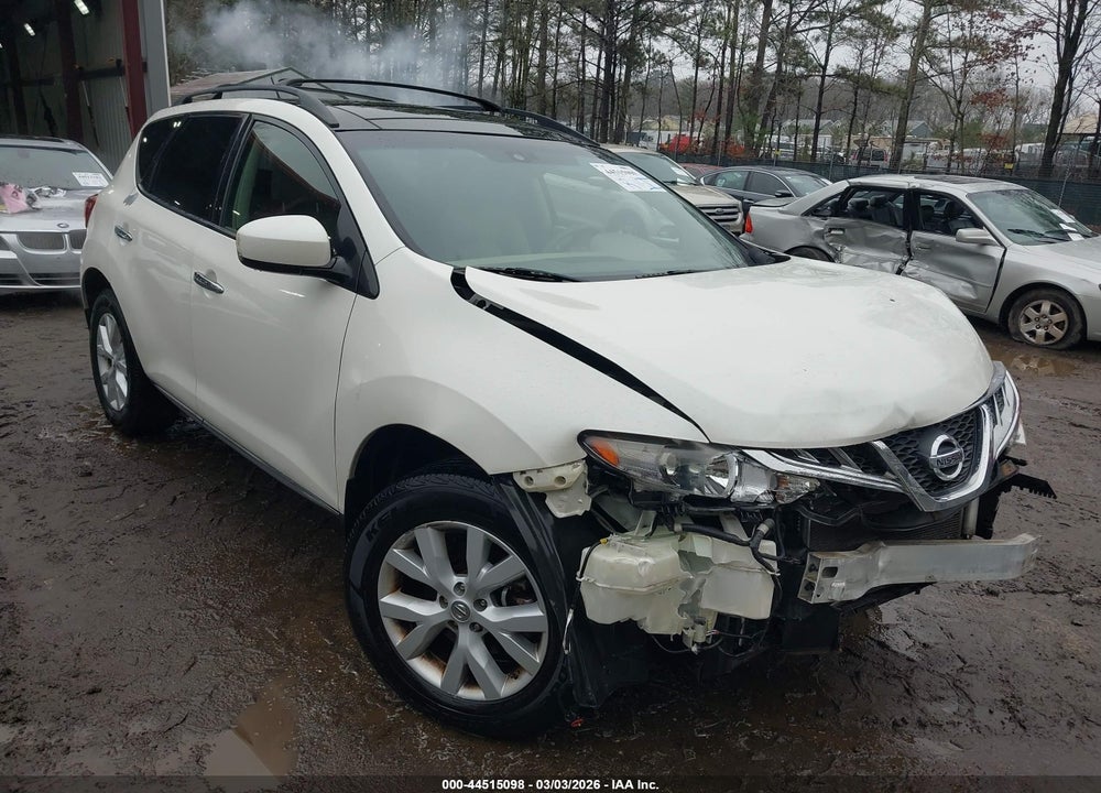 2012 NISSAN MURANO SL VIN: JN8AZ1MW6CW208646
