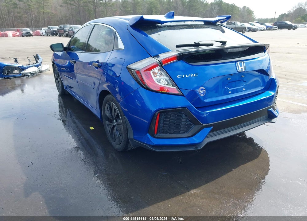 2018 HONDA CIVIC EX VIN: SHHFK7H58JU232134