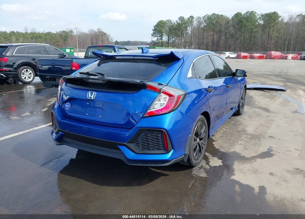 2018 HONDA CIVIC EX VIN: SHHFK7H58JU232134