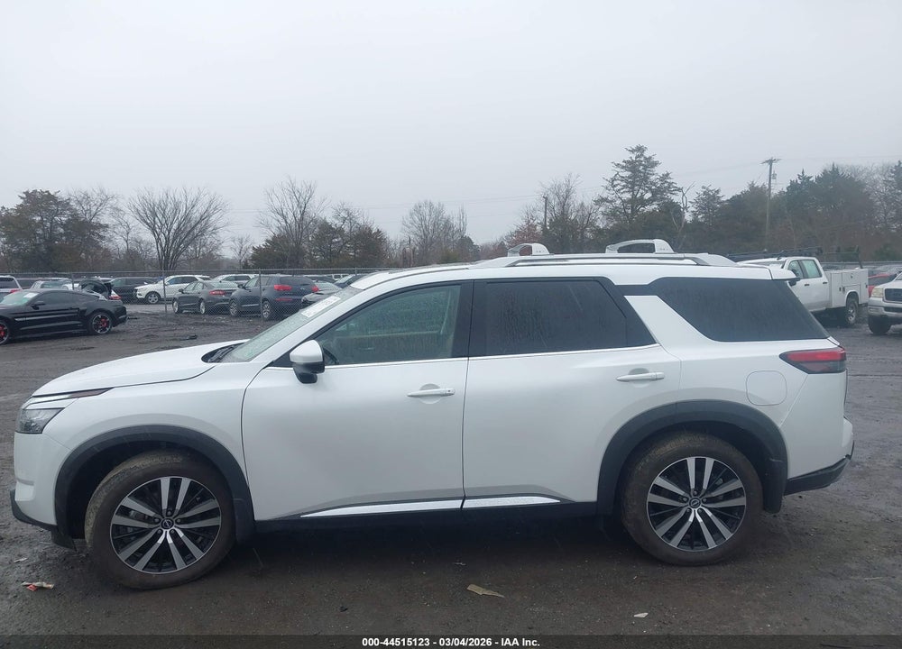 2025 NISSAN PATHFINDER PLATINUM 4WD VIN: 5N1DR3DJ3SC306215