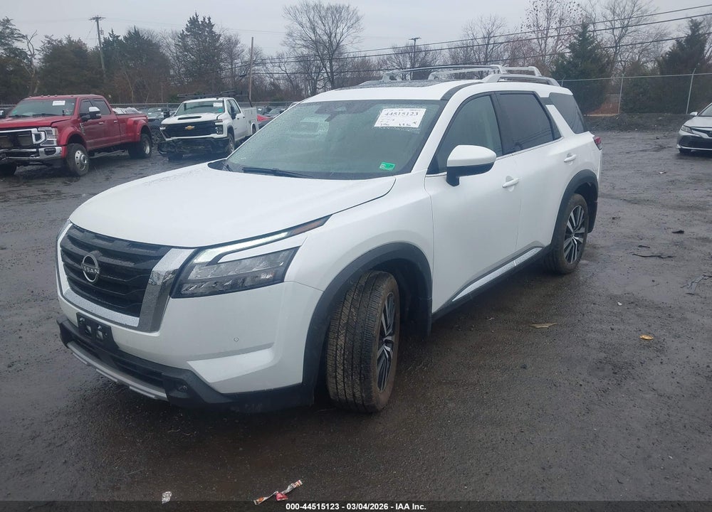 2025 NISSAN PATHFINDER PLATINUM 4WD VIN: 5N1DR3DJ3SC306215
