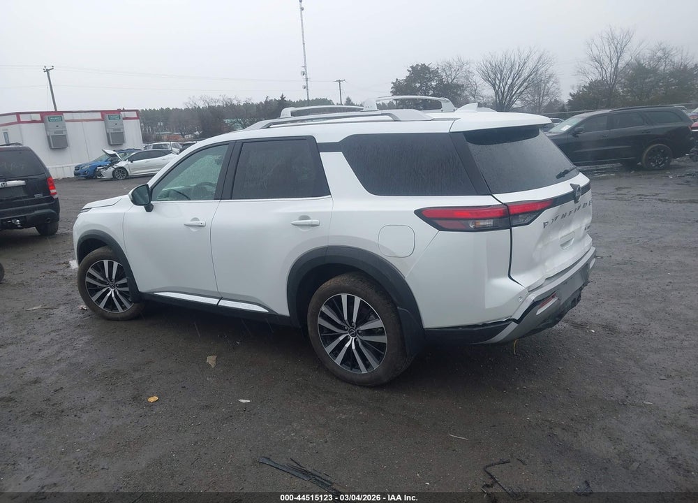 2025 NISSAN PATHFINDER PLATINUM 4WD VIN: 5N1DR3DJ3SC306215
