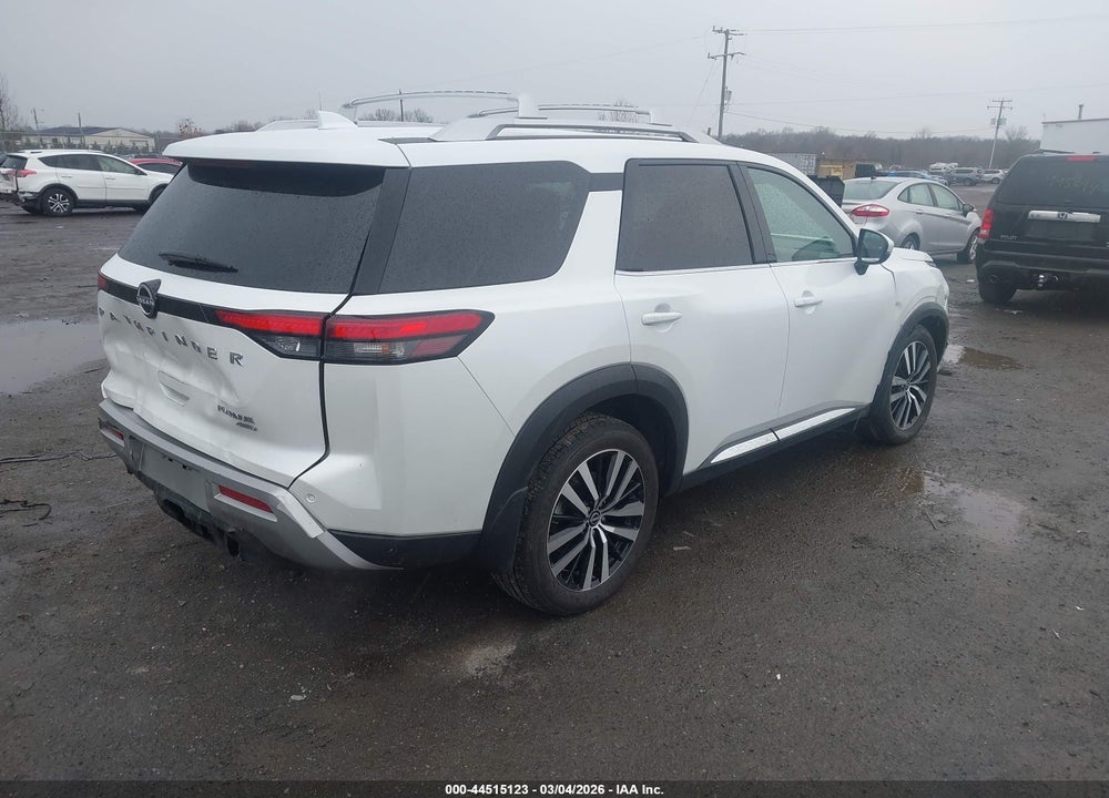 2025 NISSAN PATHFINDER PLATINUM 4WD VIN: 5N1DR3DJ3SC306215