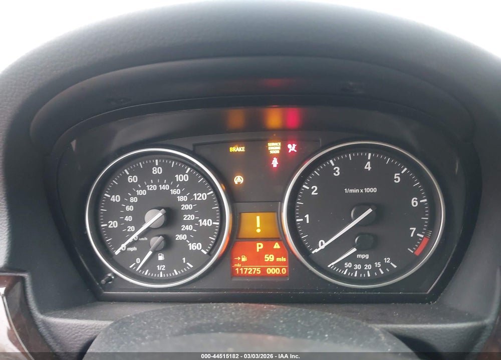 2008 BMW 328I VIN: WBAVA37508NL49760