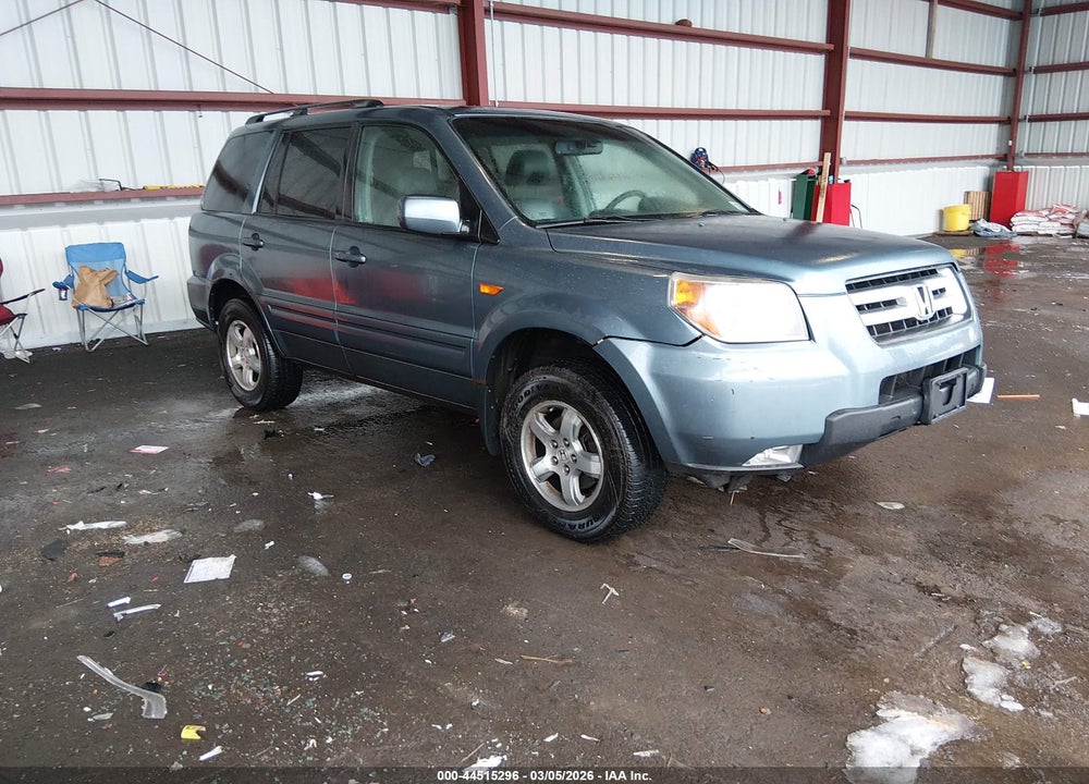 2008 HONDA PILOT EX-L VIN: 5FNYF185X8B034502