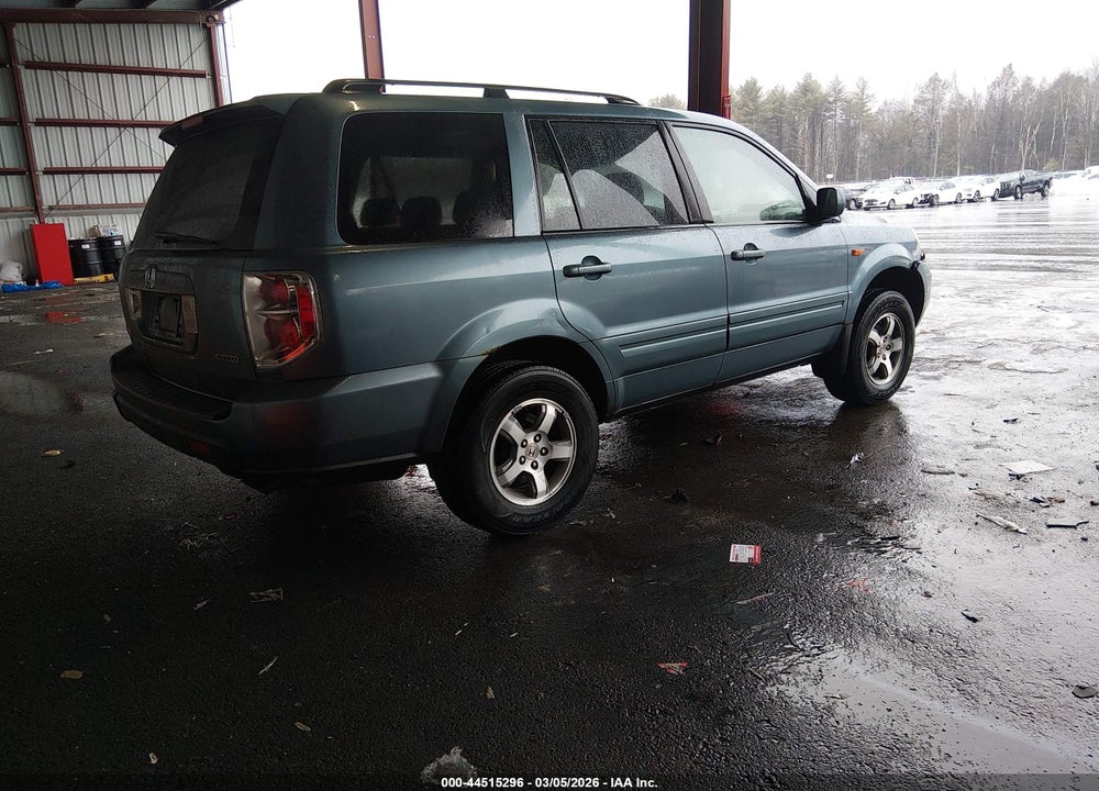 2008 HONDA PILOT EX-L VIN: 5FNYF185X8B034502