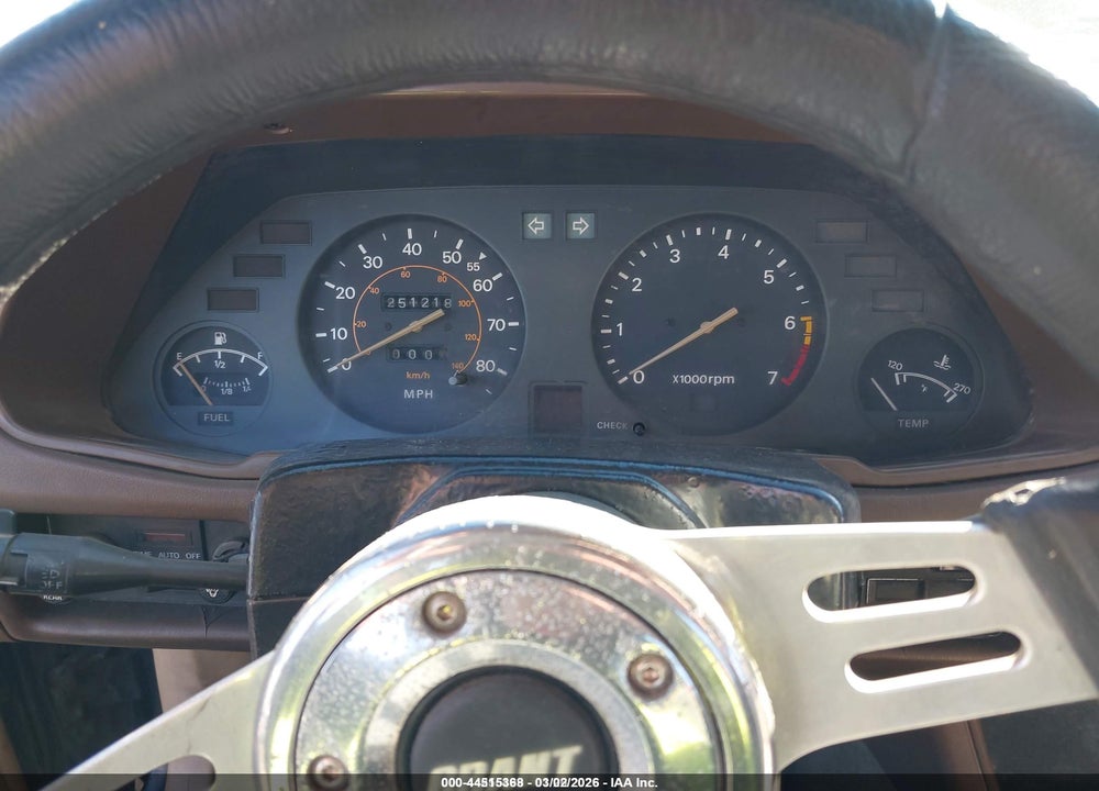 1981 DATSUN 280ZX VIN: JN1HZ04S8BX265704