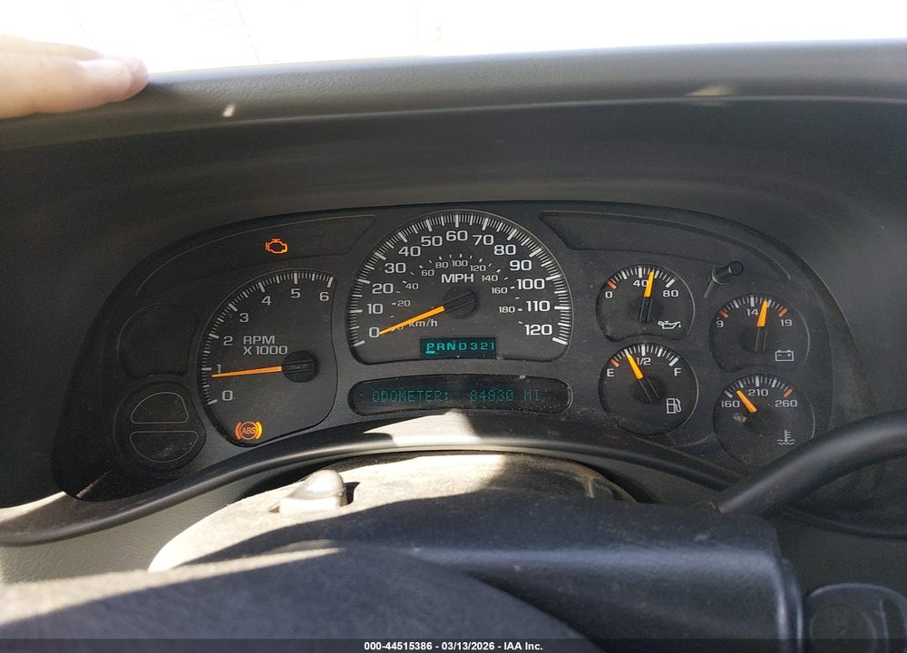 2005 GMC SIERRA 1500 WORK TRUCK VIN: 1GTEC14X35Z125832