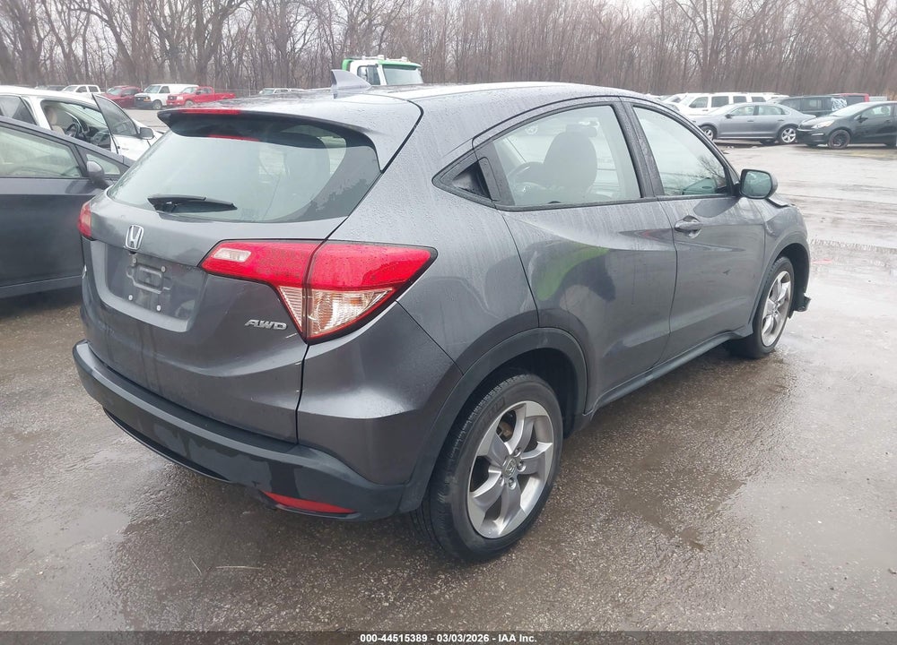 2018 HONDA HR-V LX VIN: 3CZRU6H33JG711681