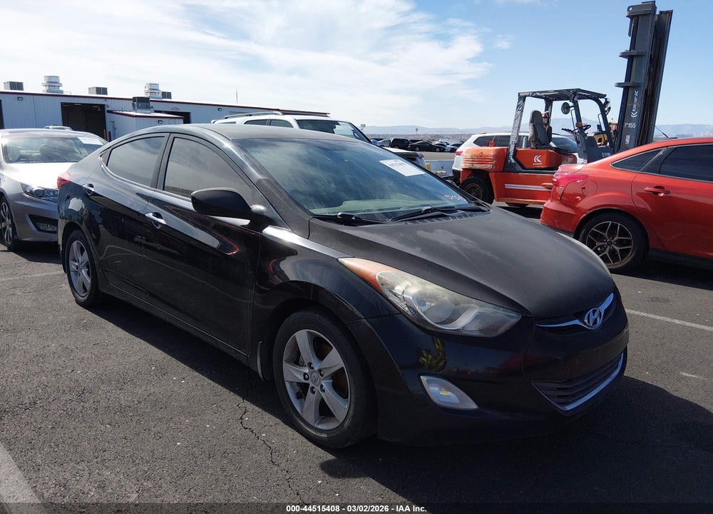2012 HYUNDAI ELANTRA GLS VIN: 5NPDH4AE3CH088027