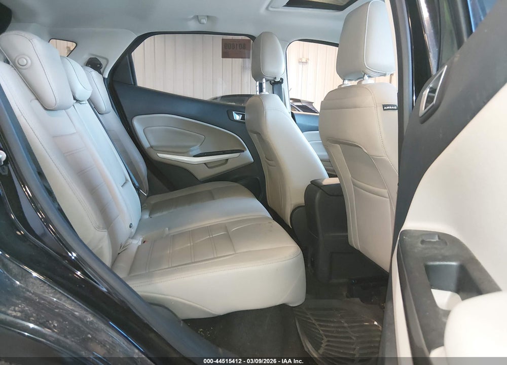 2019 FORD ECOSPORT TITANIUM VIN: MAJ6S3KL0KC306913