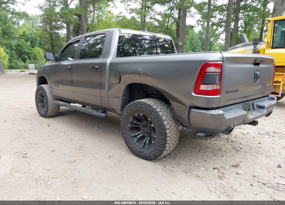 2019 RAM 1500 BIG HORN/LONE STAR  4X4 5'7 BOX VIN: 1C6SRFFTXKN900534