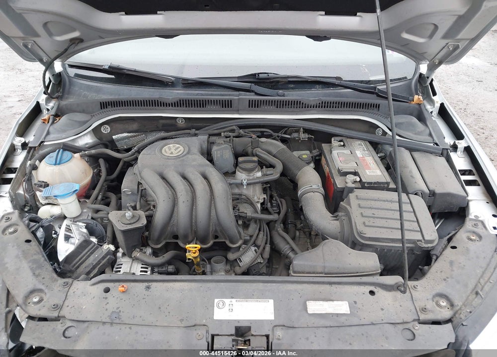 2013 VOLKSWAGEN JETTA 2.0L S VIN: 3VW2K7AJ4DM297289