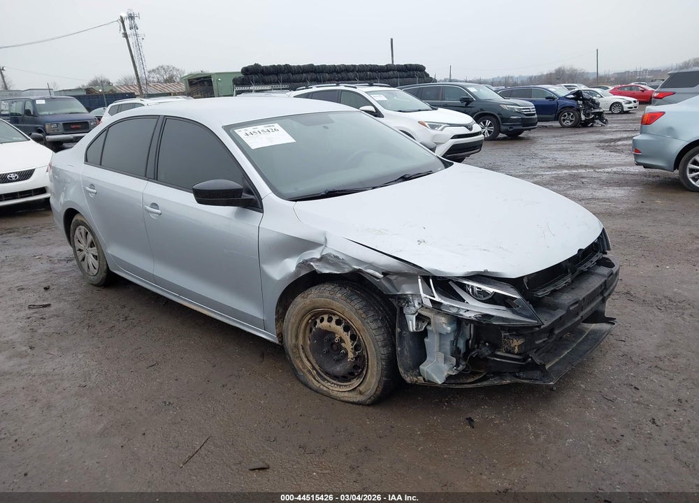 2013 VOLKSWAGEN JETTA 2.0L S VIN: 3VW2K7AJ4DM297289