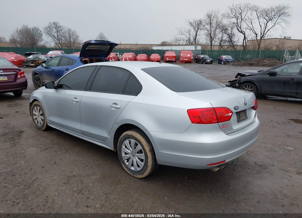 2013 VOLKSWAGEN JETTA 2.0L S VIN: 3VW2K7AJ4DM297289