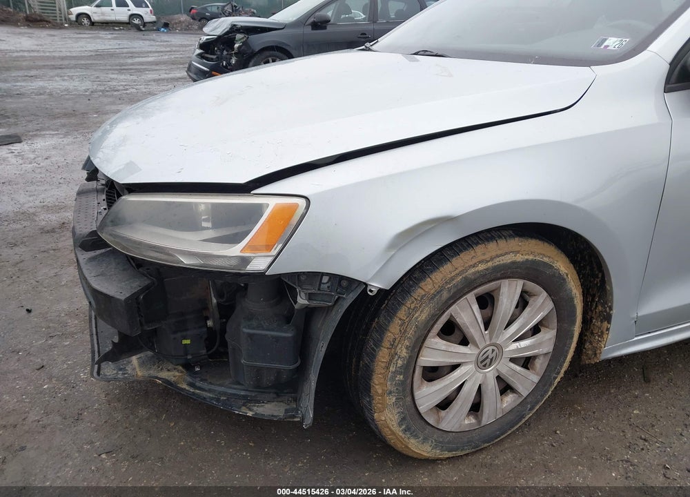 2013 VOLKSWAGEN JETTA 2.0L S VIN: 3VW2K7AJ4DM297289