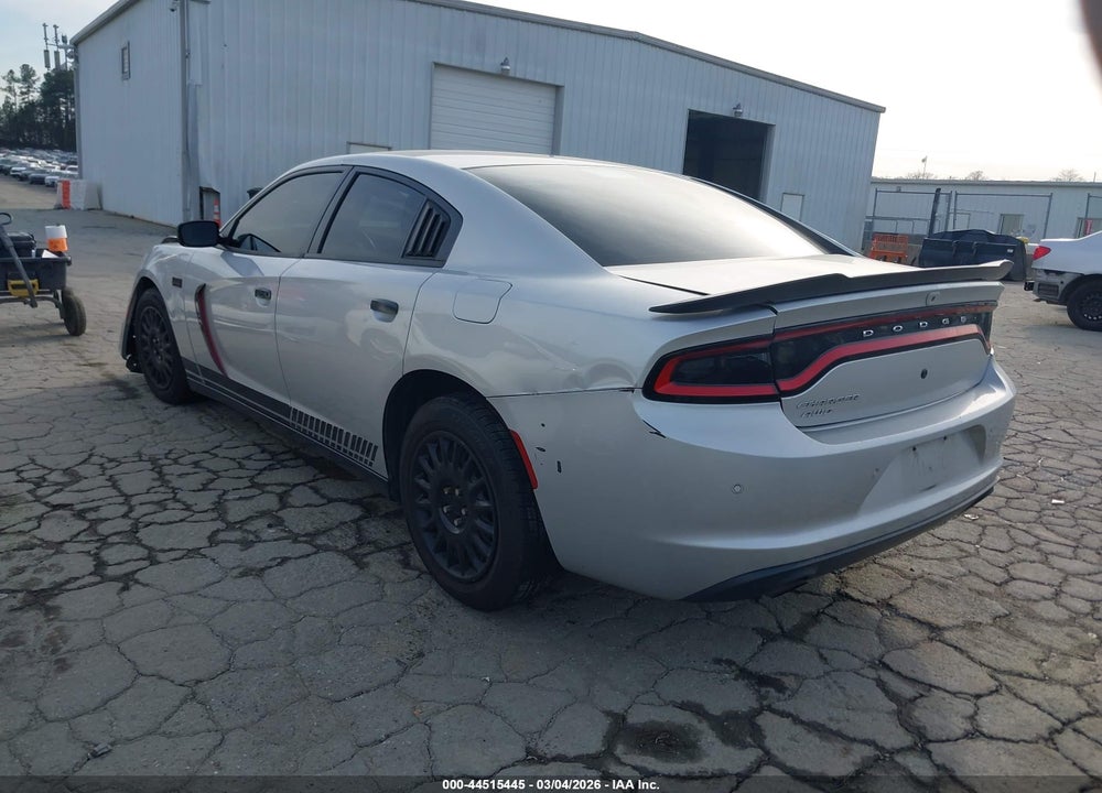 2016 DODGE CHARGER POLICE VIN: 2C3CDXKT9GH229210