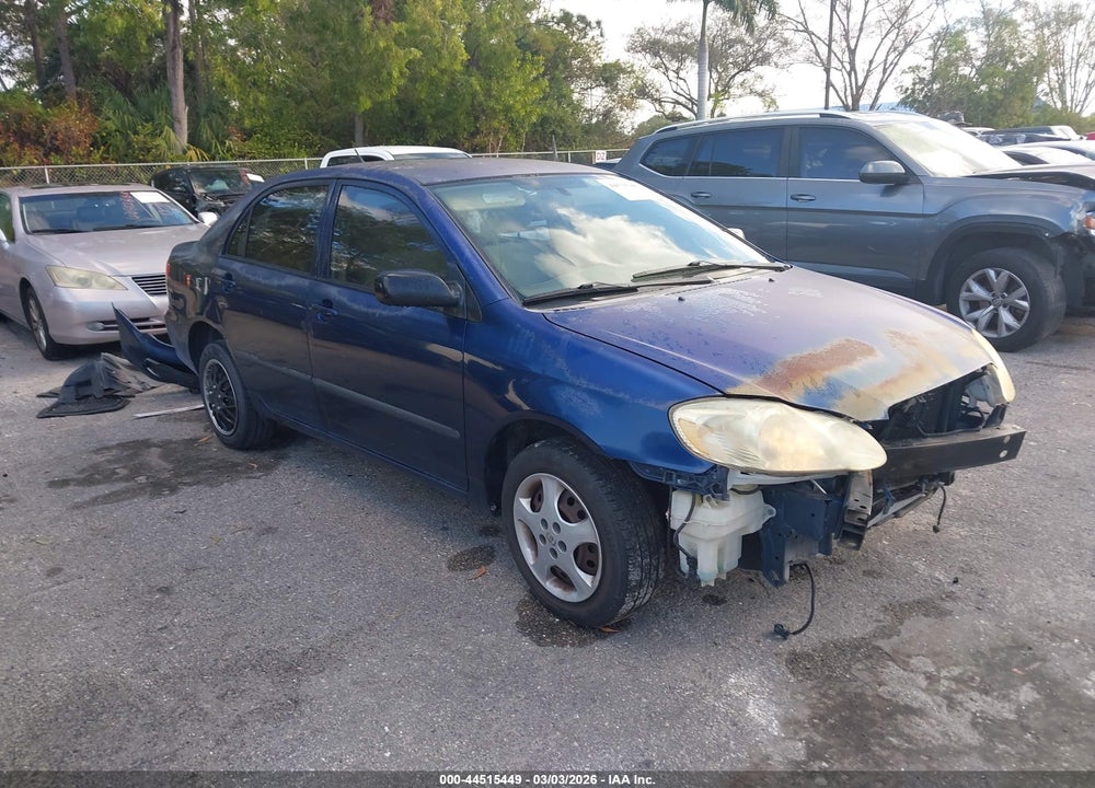 2007 TOYOTA COROLLA CE VIN: JTDBR32E670109078