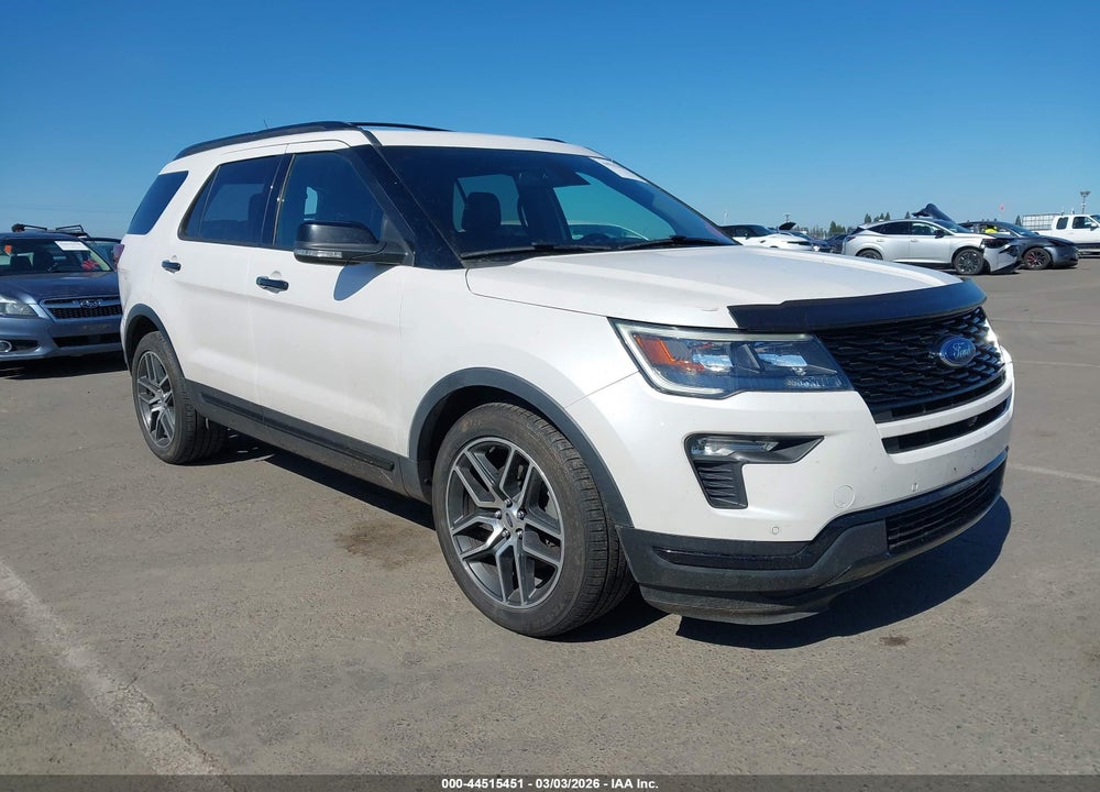 2018 FORD EXPLORER SPORT VIN: 1FM5K8GT7JGC49317