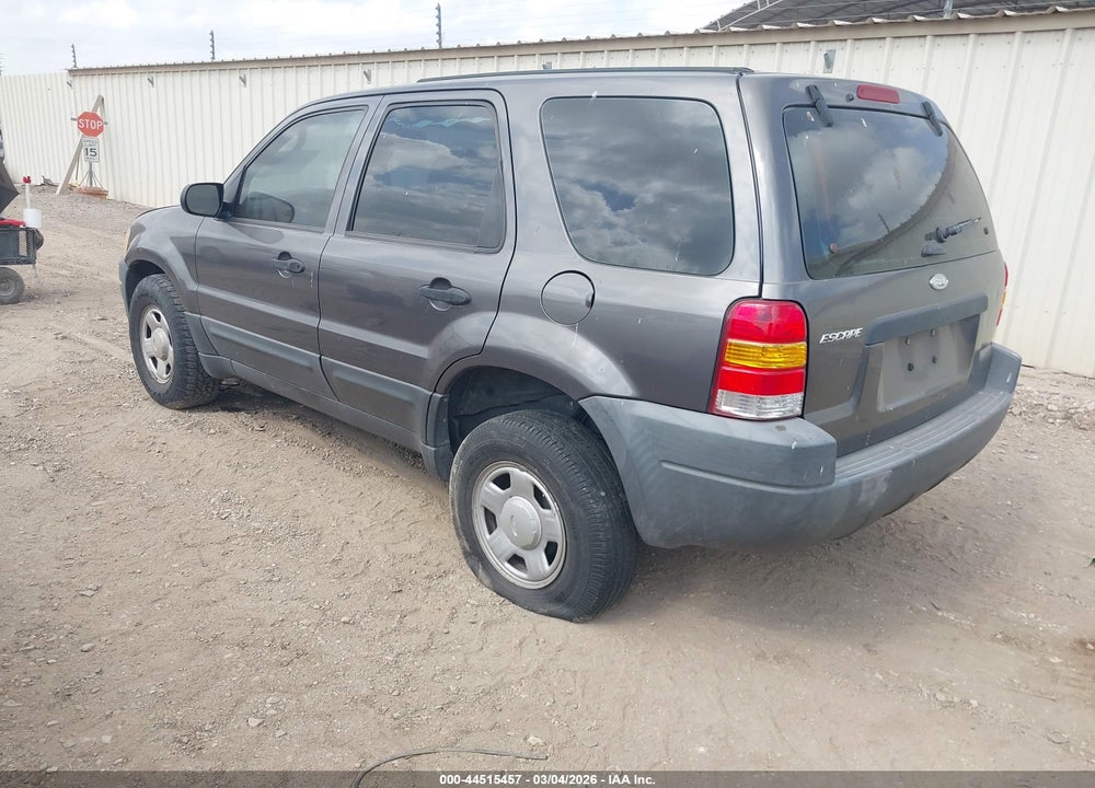 2003 FORD ESCAPE XLS VIN: 1FMYU02103KE20276
