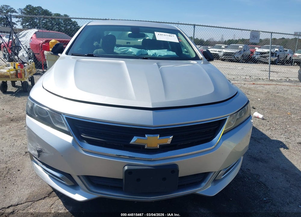 2016 CHEVROLET IMPALA 1FL VIN: 2G11X5SA9G9201651