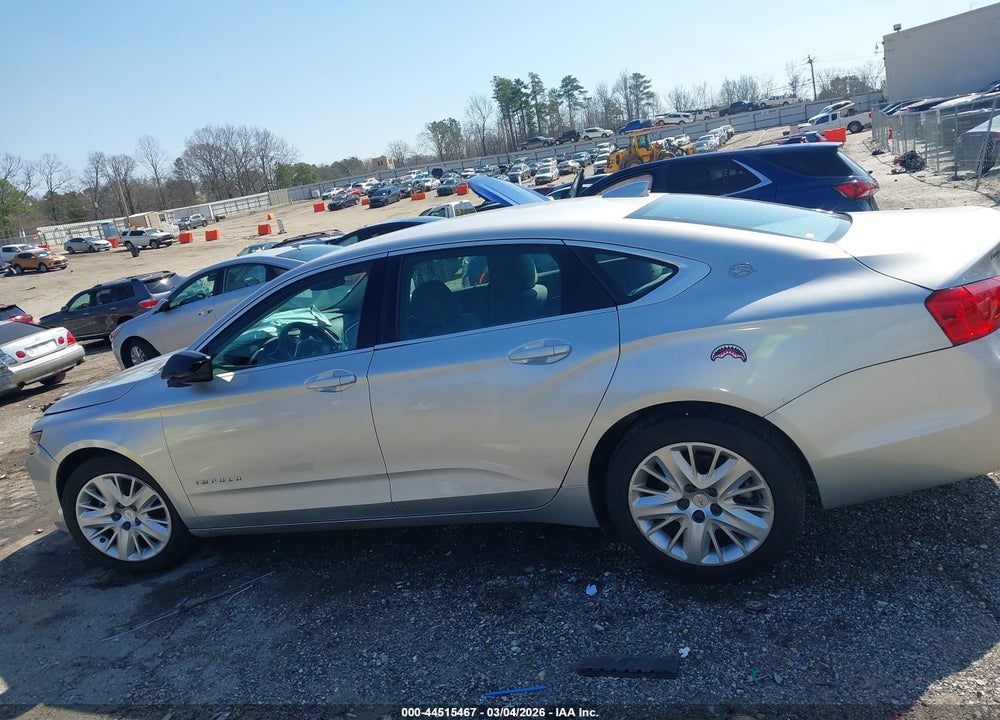 2016 CHEVROLET IMPALA 1FL VIN: 2G11X5SA9G9201651