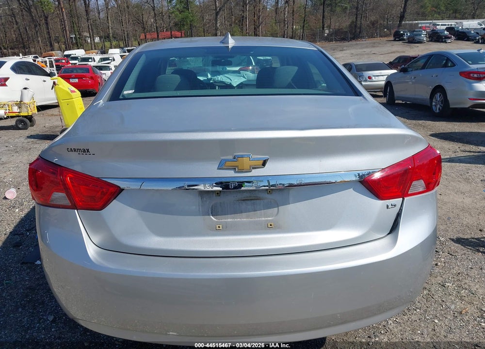 2016 CHEVROLET IMPALA 1FL VIN: 2G11X5SA9G9201651