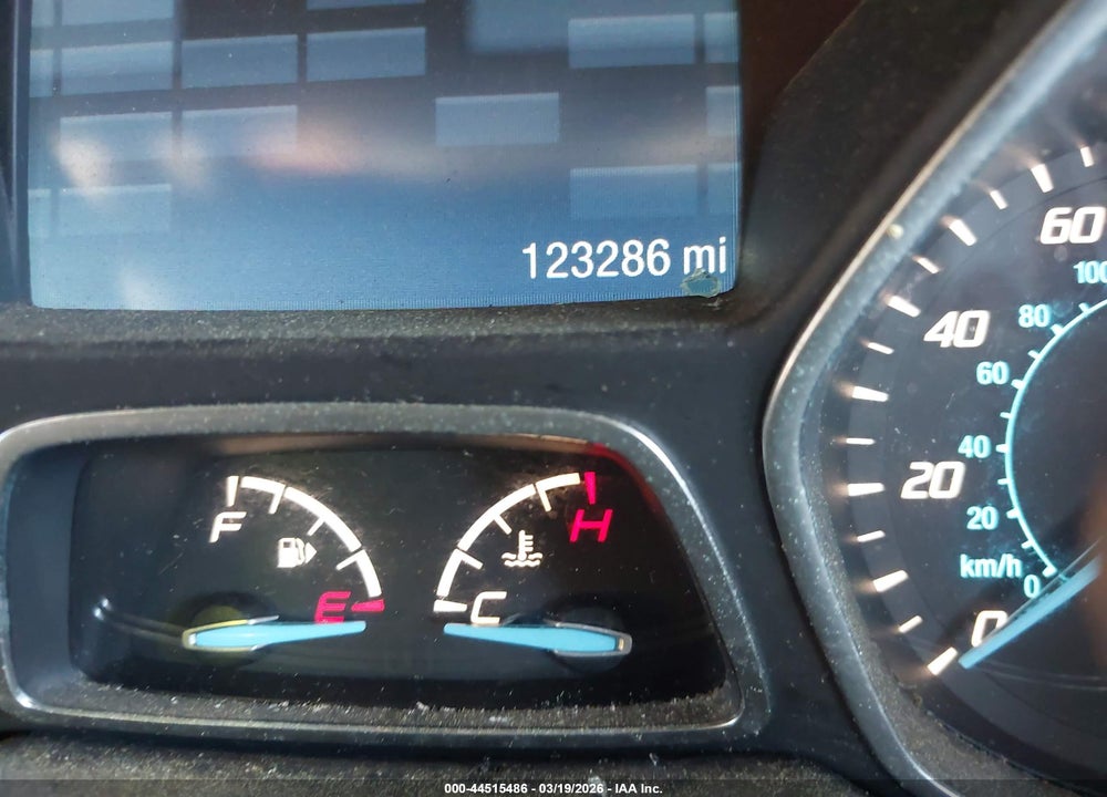 2014 FORD ESCAPE S VIN: 1FMCU0F79EUE42177
