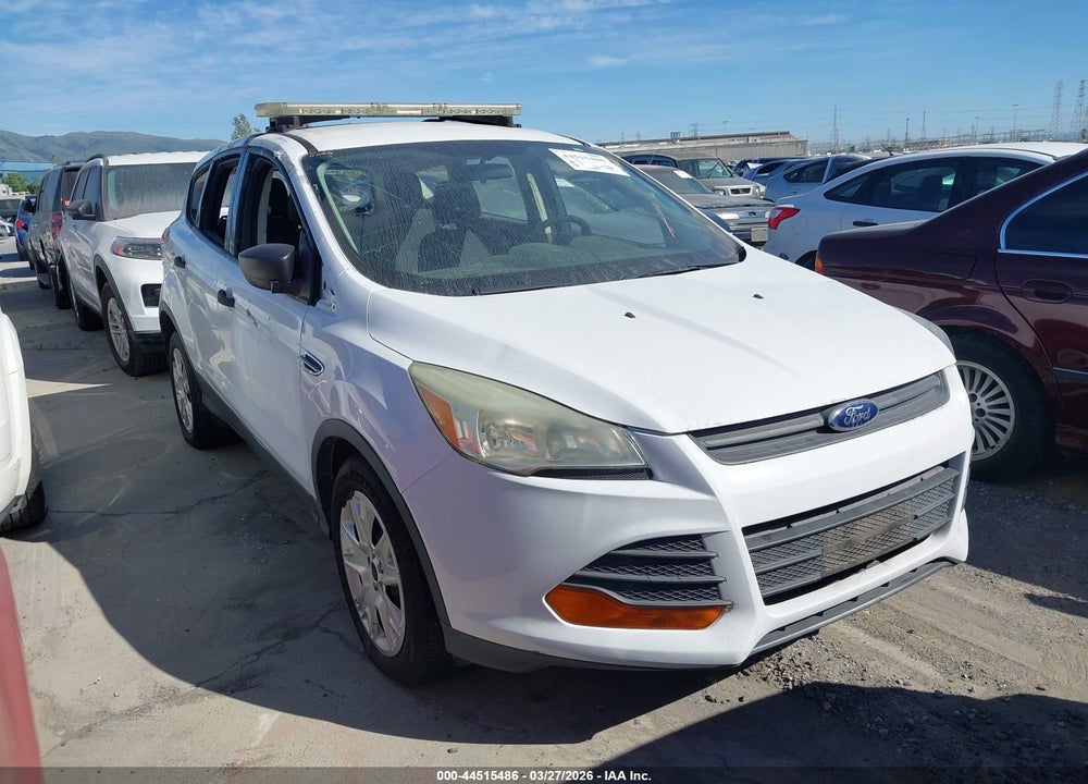 2014 FORD ESCAPE S VIN: 1FMCU0F79EUE42177
