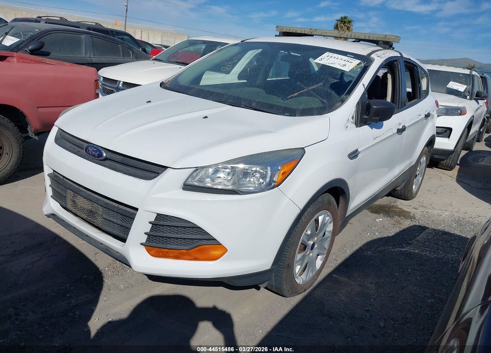 2014 FORD ESCAPE S VIN: 1FMCU0F79EUE42177