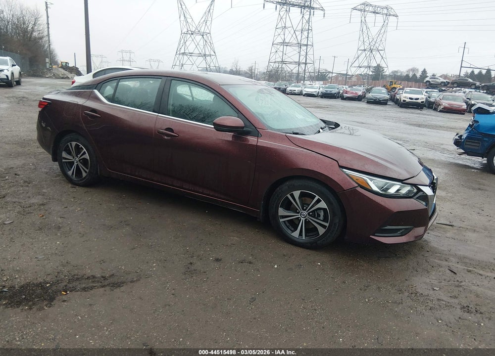 2020 NISSAN SENTRA SV XTRONIC CVT VIN: 3N1AB8CV6LY286602