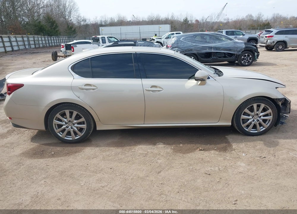2013 LEXUS GS 350 VIN: JTHBE1BL9D5006538