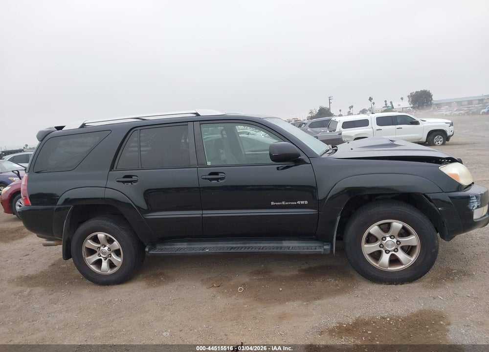 2005 TOYOTA 4RUNNER SR5 SPORT V6 VIN: JTEBU14R358032201