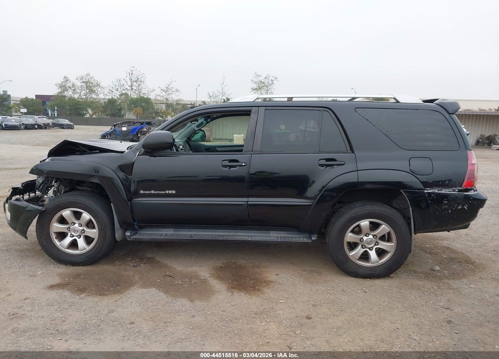 2005 TOYOTA 4RUNNER SR5 SPORT V6 VIN: JTEBU14R358032201