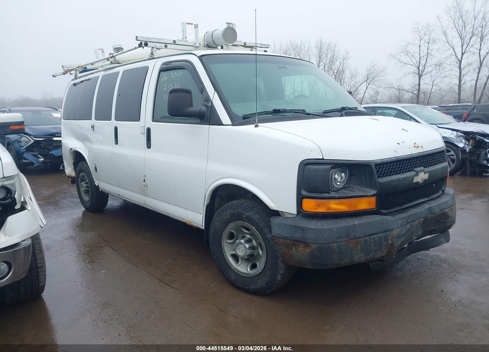 2008 CHEVROLET EXPRESS WORK VAN VIN: 1GCGG25K181168641