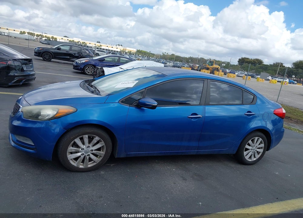 2014 KIA FORTE LX VIN: KNAFX4A68E5201264