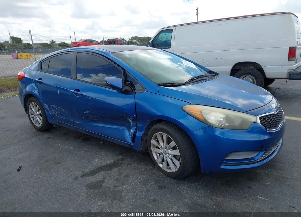 2014 KIA FORTE LX VIN: KNAFX4A68E5201264