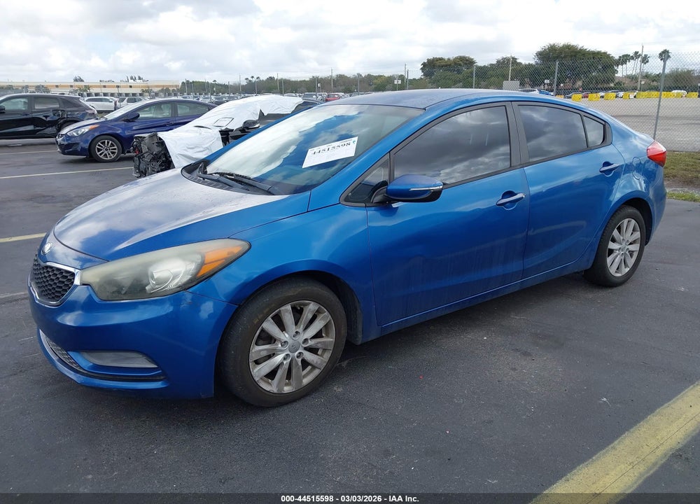 2014 KIA FORTE LX VIN: KNAFX4A68E5201264