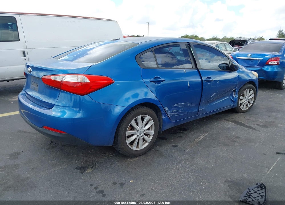 2014 KIA FORTE LX VIN: KNAFX4A68E5201264