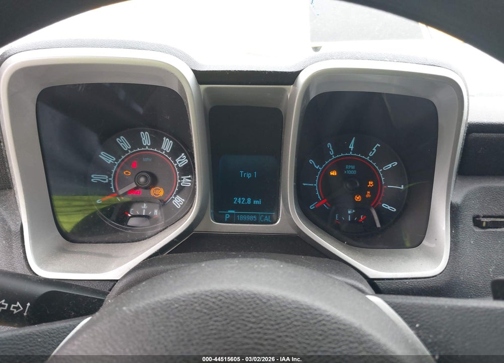 2011 CHEVROLET CAMARO VIN: 2G1FB1ED4B9127115