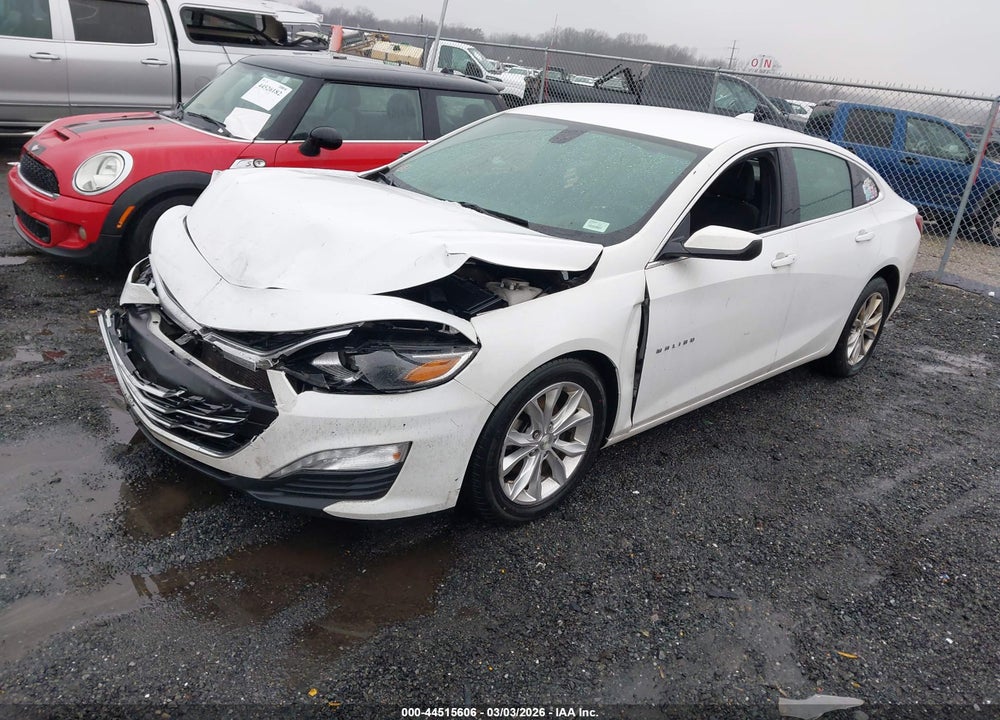 2019 CHEVROLET MALIBU LT VIN: 1G1ZD5ST0KF179956