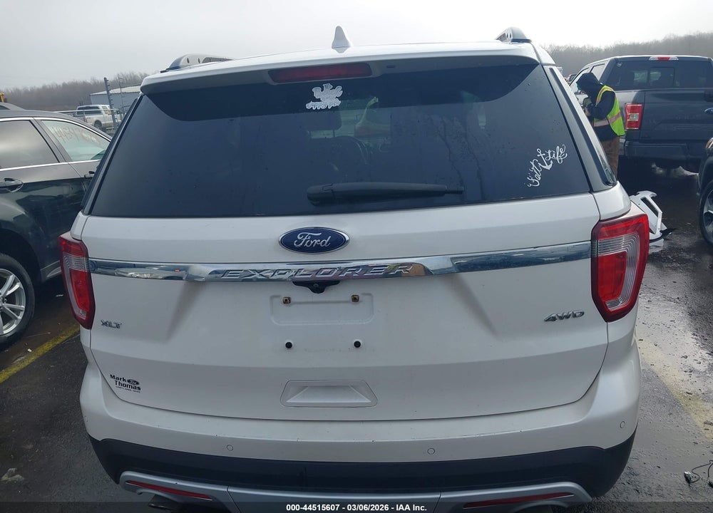 2017 FORD EXPLORER XLT VIN: 1FM5K8D80HGC60606