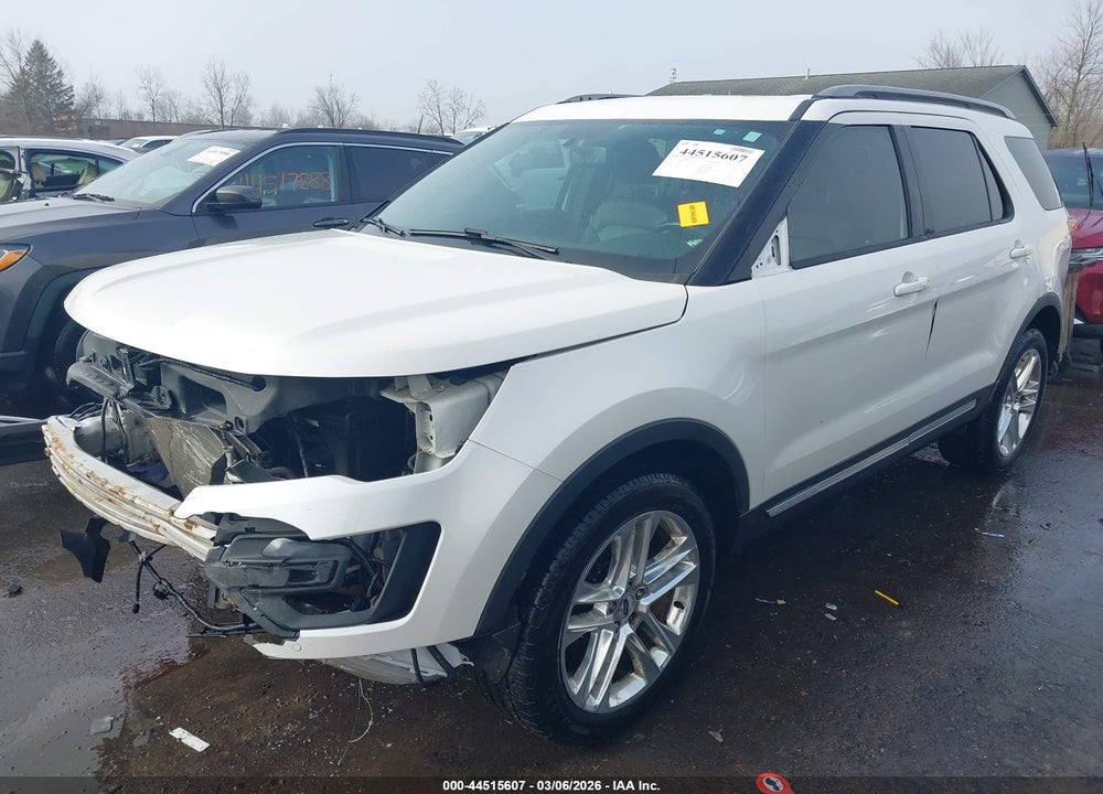 2017 FORD EXPLORER XLT VIN: 1FM5K8D80HGC60606